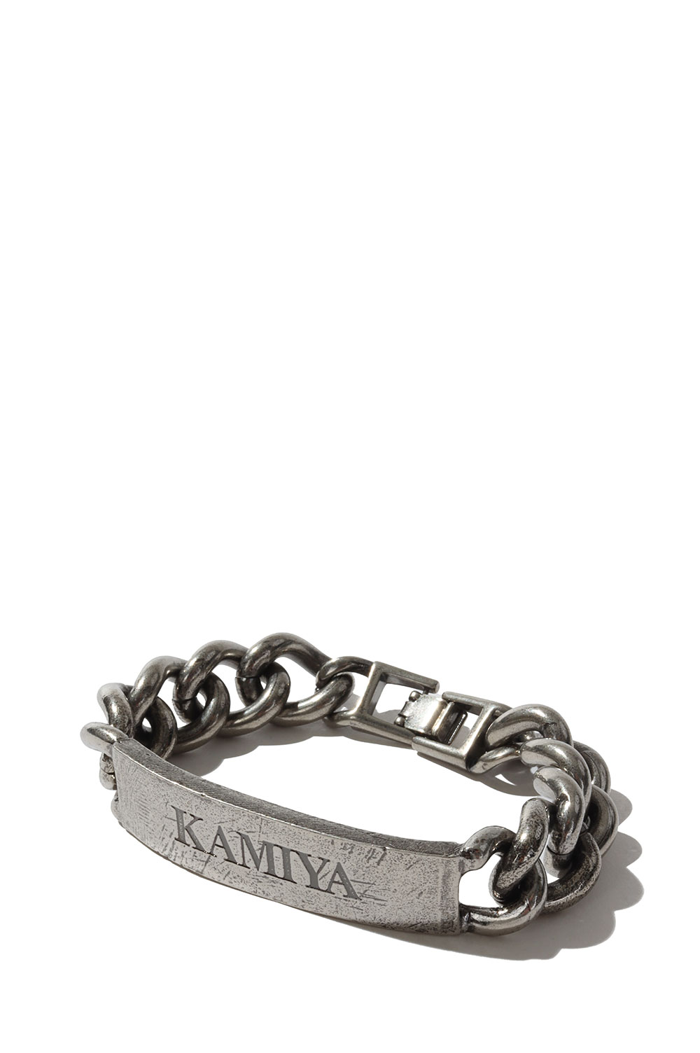 Rakuten - 【P10倍】KAMIYA ID Bracelet - BLACK (G12AC071) KAMIYA(カミヤ)