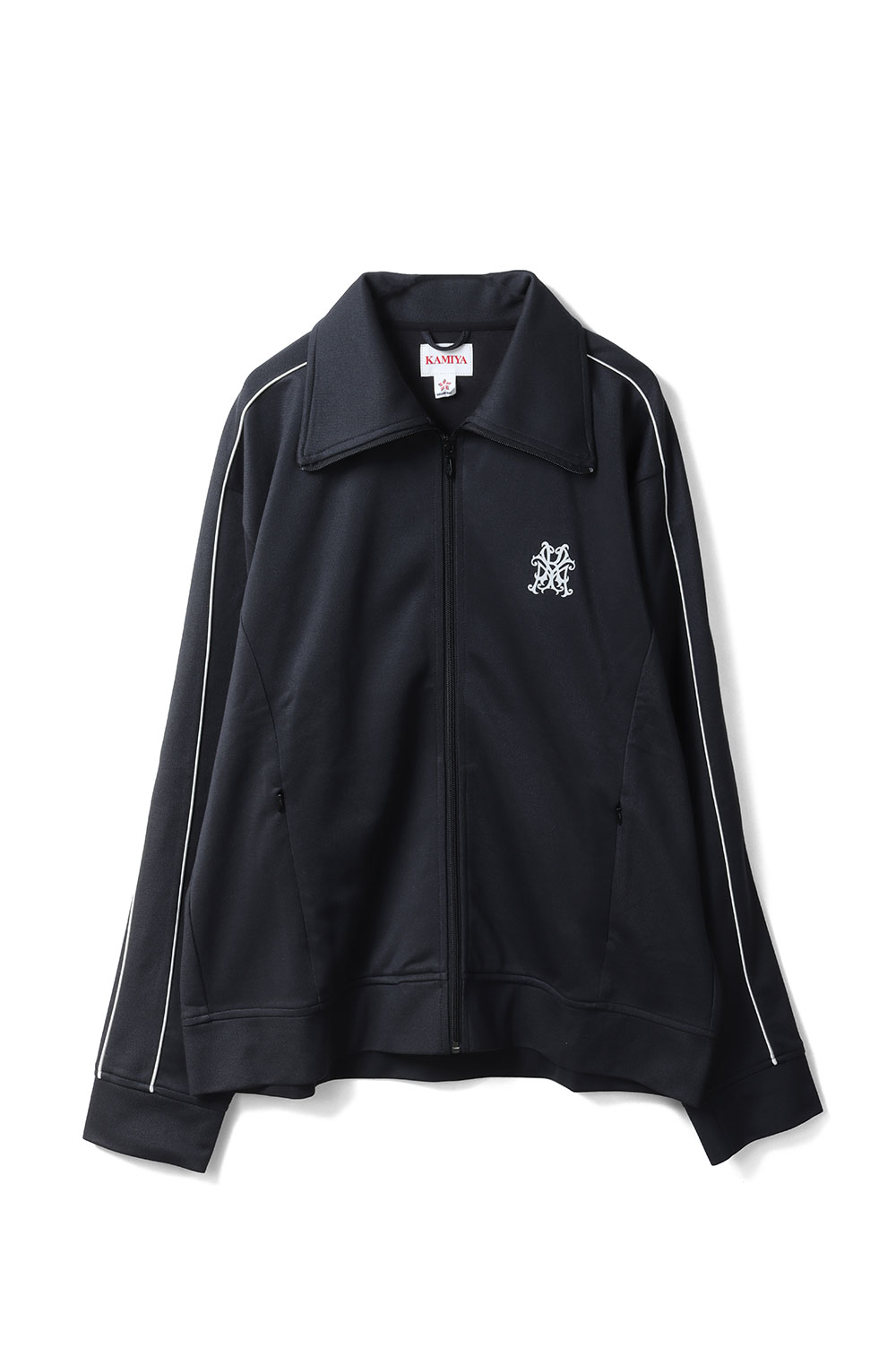 樂天商城 - KMY Oversized Track Jacket - BLACK (G16JK099) KAMIYA(カミヤ)