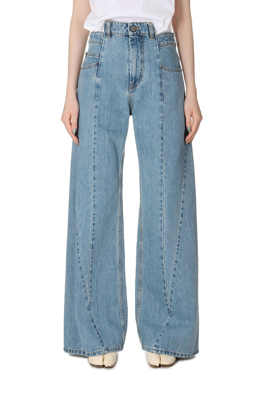 Rakuten - 【P10倍】PANTS 5 POCKETS -966 BLUE (S51LA0128_S30617) Maison Margiela(メゾンマルジェラ)