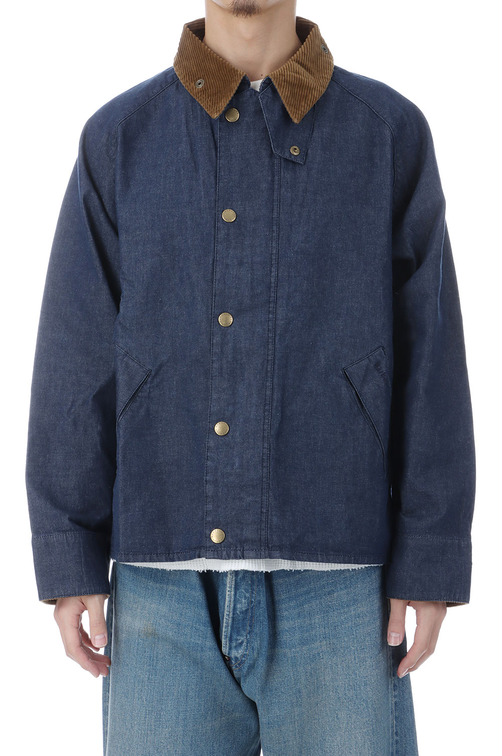 Rakuten - 【P10倍】TRANSPORT DENIM CASUAL JACKET - INDIGO (MCA1105) Barbour(バブアー)
