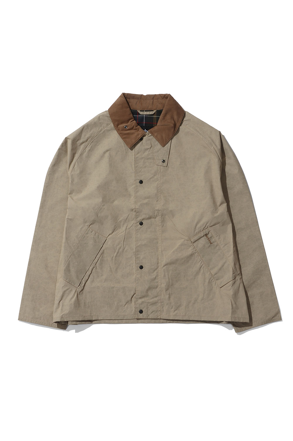Rakuten - RIPSTOP TRANSPORT SHOWERPROOF JACKET - STONE (MSP0175) Barbour(バブアー)