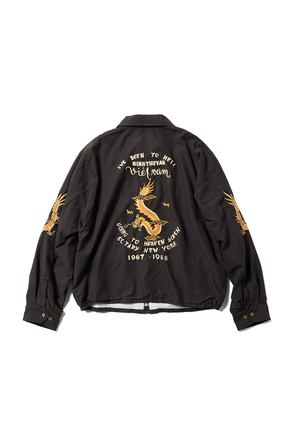 樂天商城 - VIET-NAM JACKET AGING MODEL - BLACK (GL15847) Gold(ゴールド)