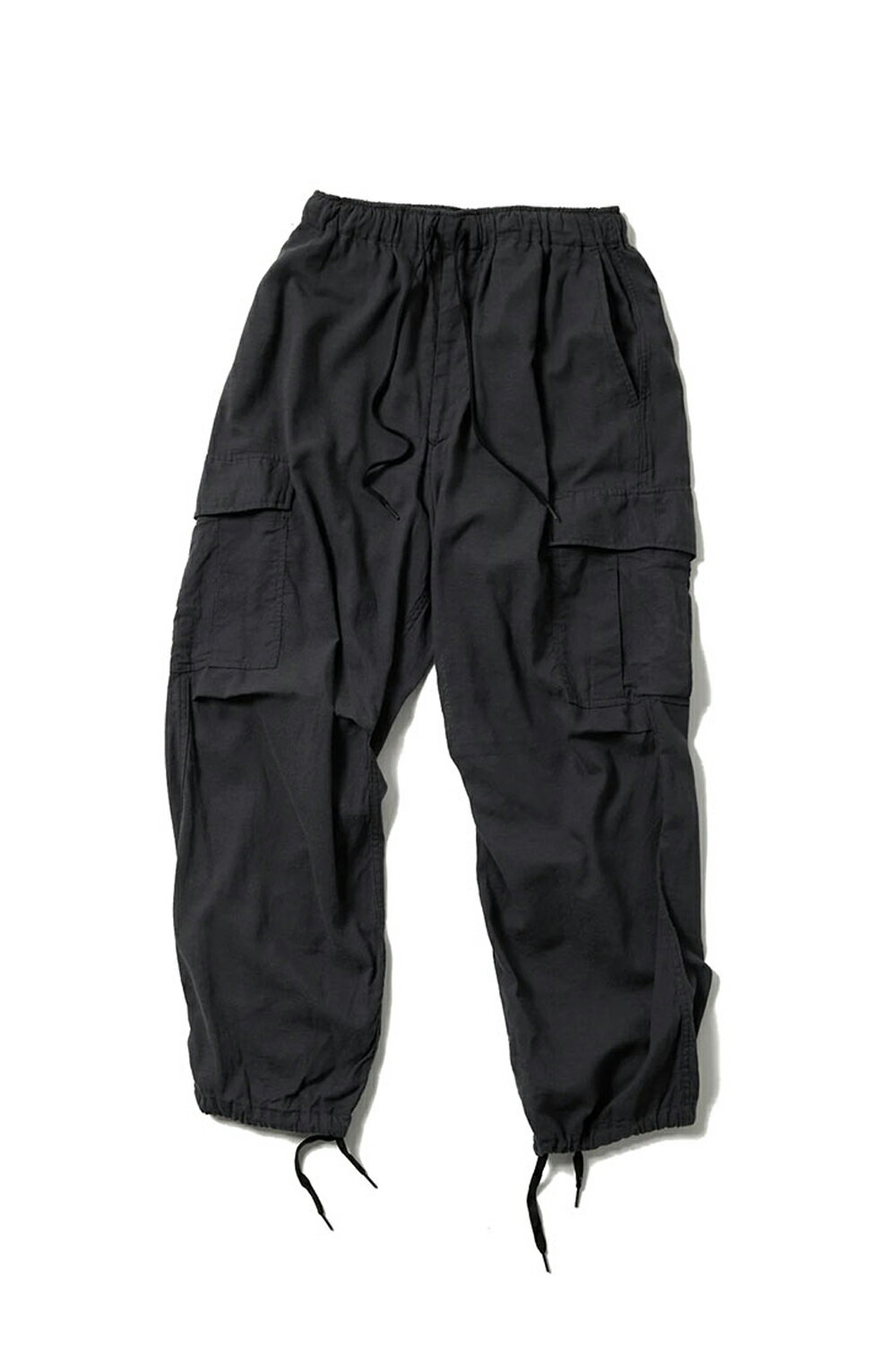 Rakuten - 【P10倍】SELVEDGE OXFORD EASY CARGO PANTS - BLACK (GL42619) Gold(ゴールド)