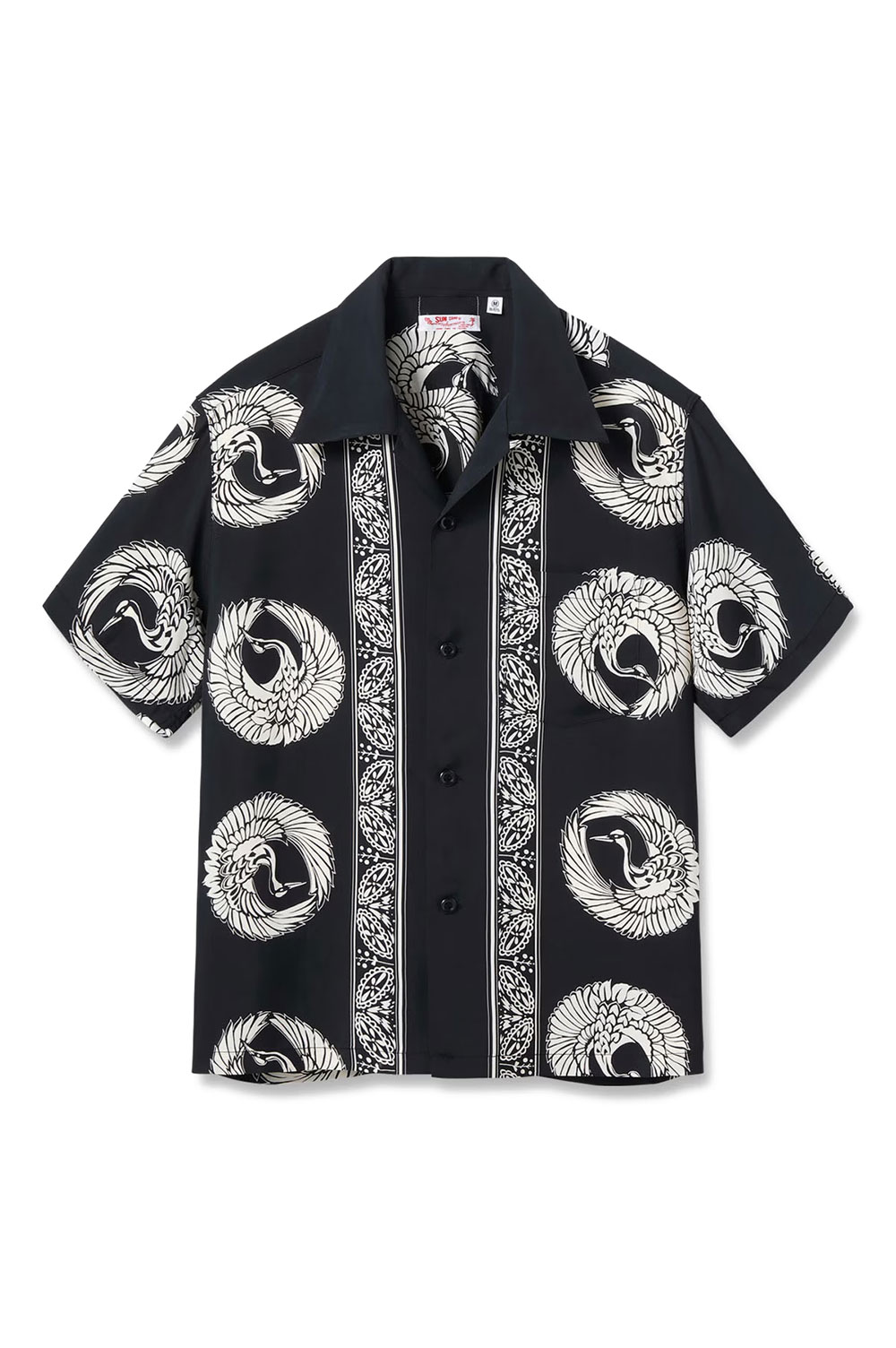 樂天商城 - ORIENTAL BORDER S/S RAYON HAWAIIAN SHIRT - BLACK (SS39629) SUN SURF(サンサーフ)