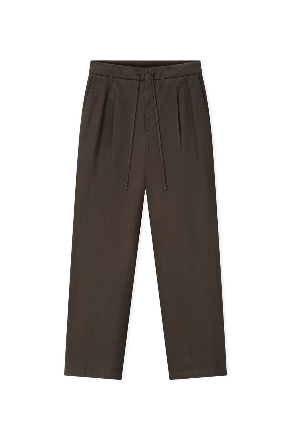 Rakuten - 【P10倍】PLEAT FRONT PANT - BROWN (130SP268523F) ESSENTIALS(エッセンシャルズ)