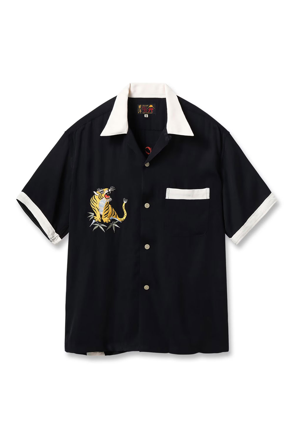 樂天商城 - SUKA SHIRTS TIGER / BLACK (TT39700) TAILOR TOYO(テーラートーヨー)