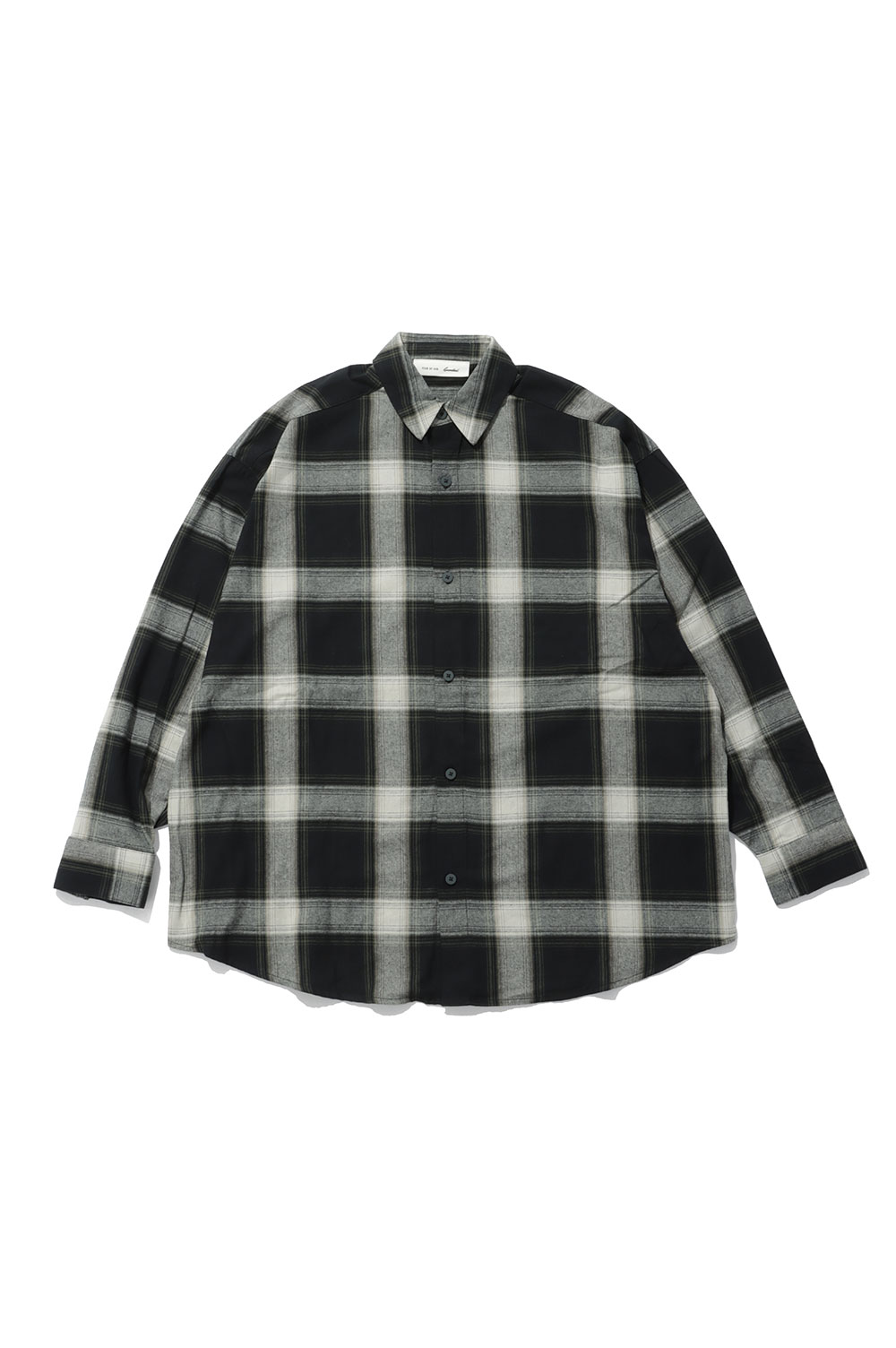 樂天商城 - BUTTON UP SHIRT - IRON GREY PLAID (RW00308) ESSENTIALS(エッセンシャルズ)