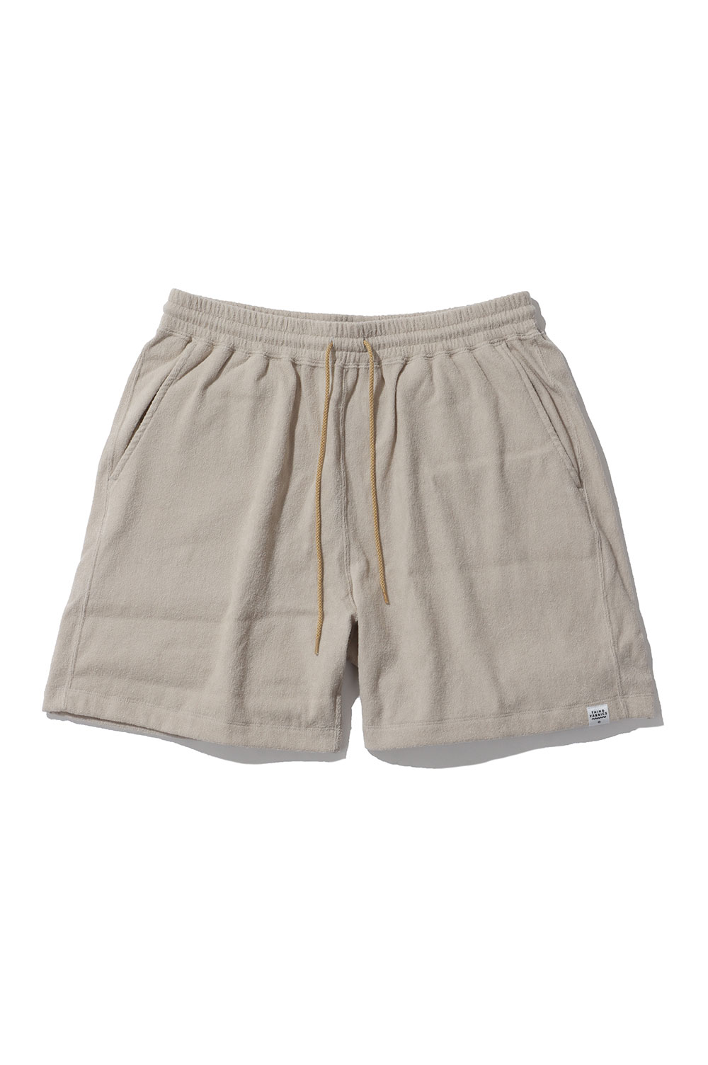 Rakuten - 【P10倍】TF Lose Short Pant (1mm Pile) / Beige (TFBT-2005) THING FABRICS(シング ファブリックス)