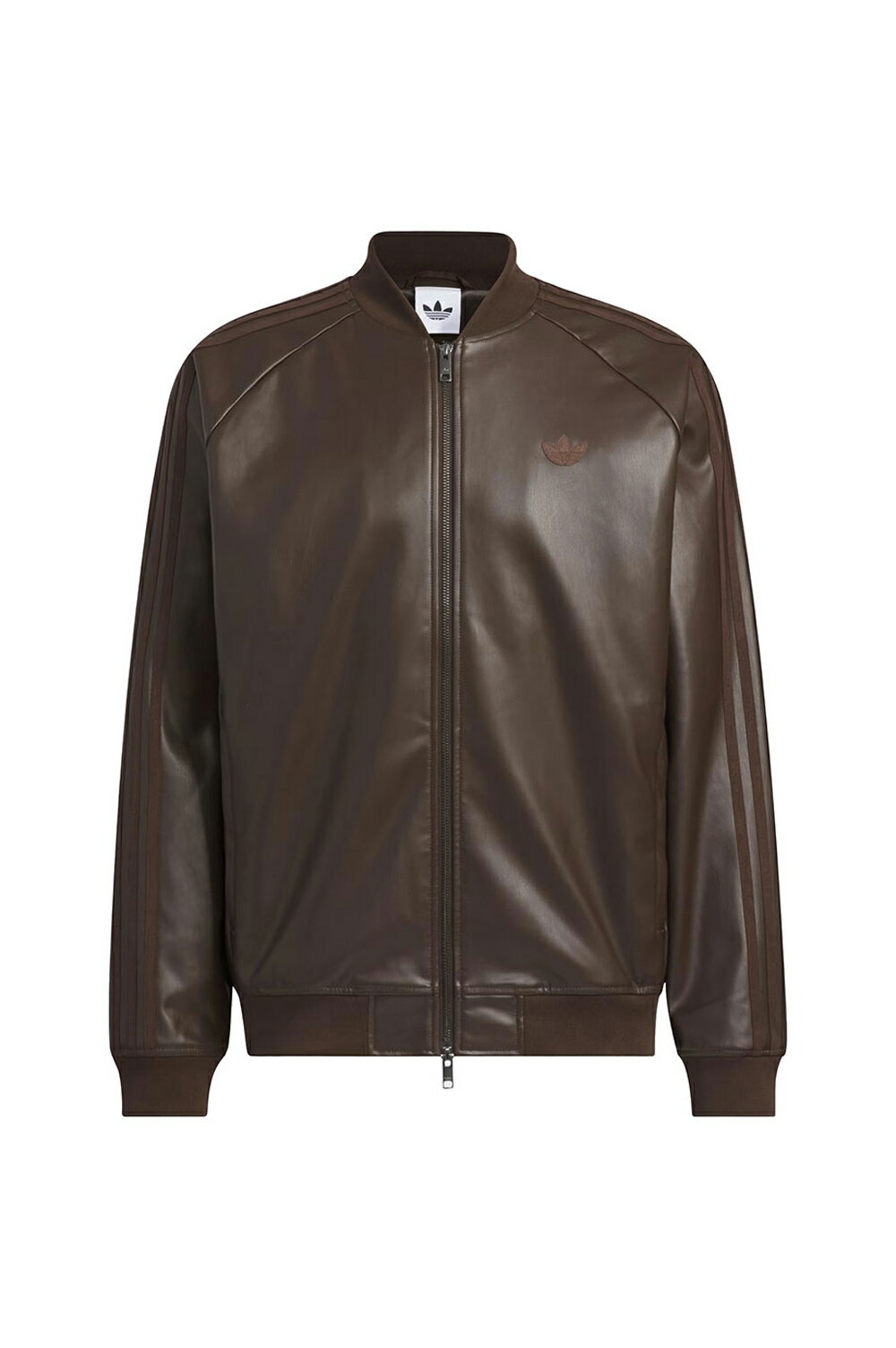 Rakuten - SST PLEATHER JKT - BROWN / KW1845 (S26SMU04) adidas Originals(アディダスオリジナルス)