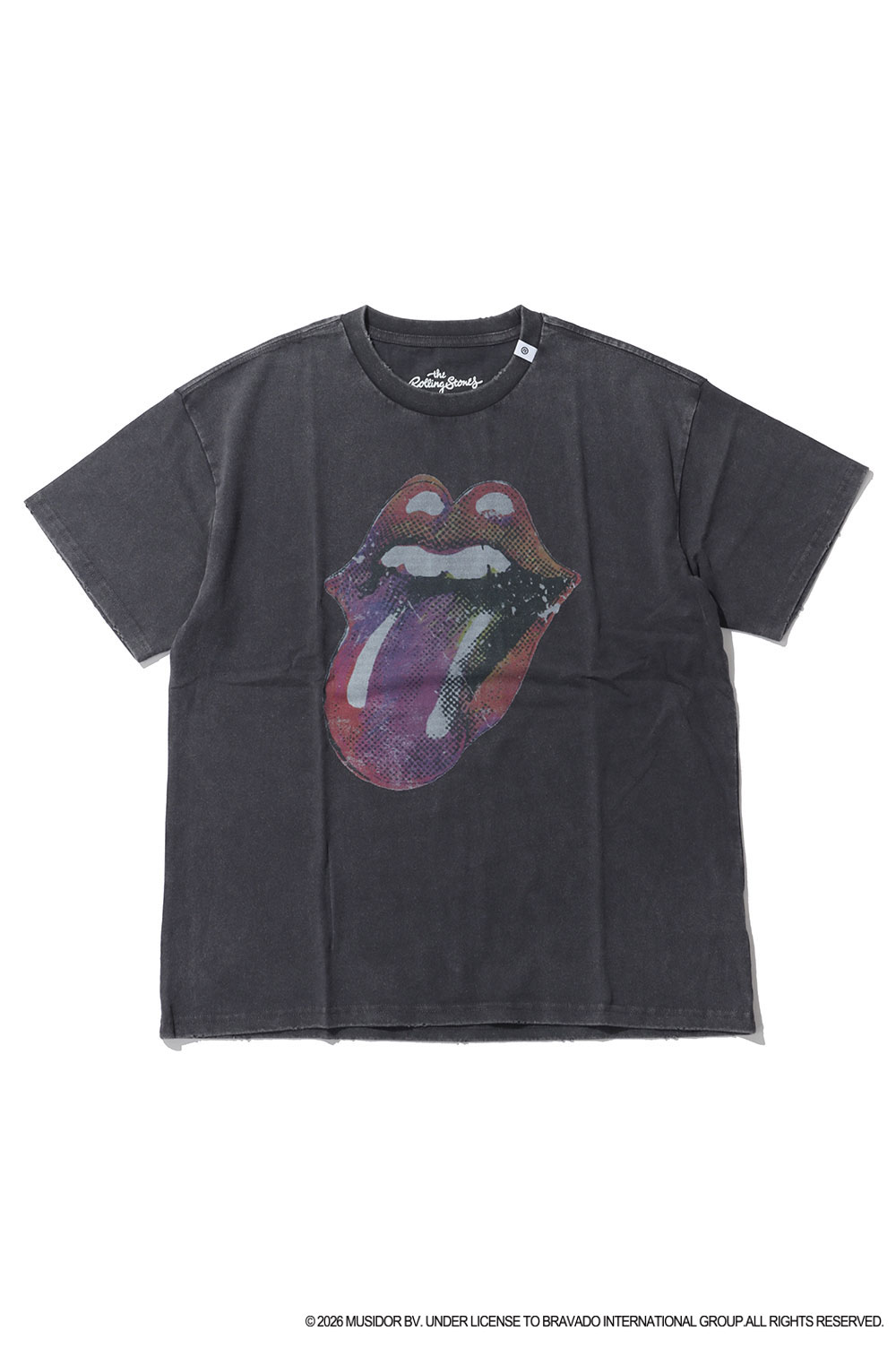 Rakuten - RS lips & tongue TEE - CHARCOAL GRAY (RP-RS-001 ) REPLIC@RT(レプリカート)