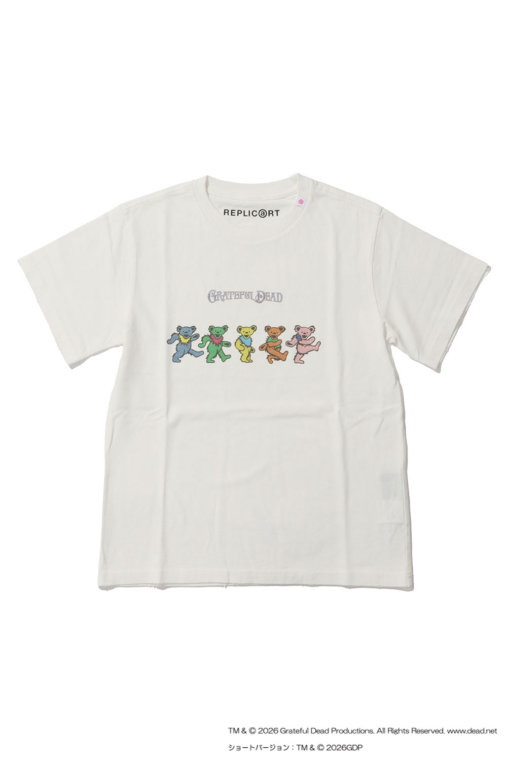 GD DANCING BEARS TEE - WHITE (RP-GD-003 ) REPLIC@RT(レプリカート)