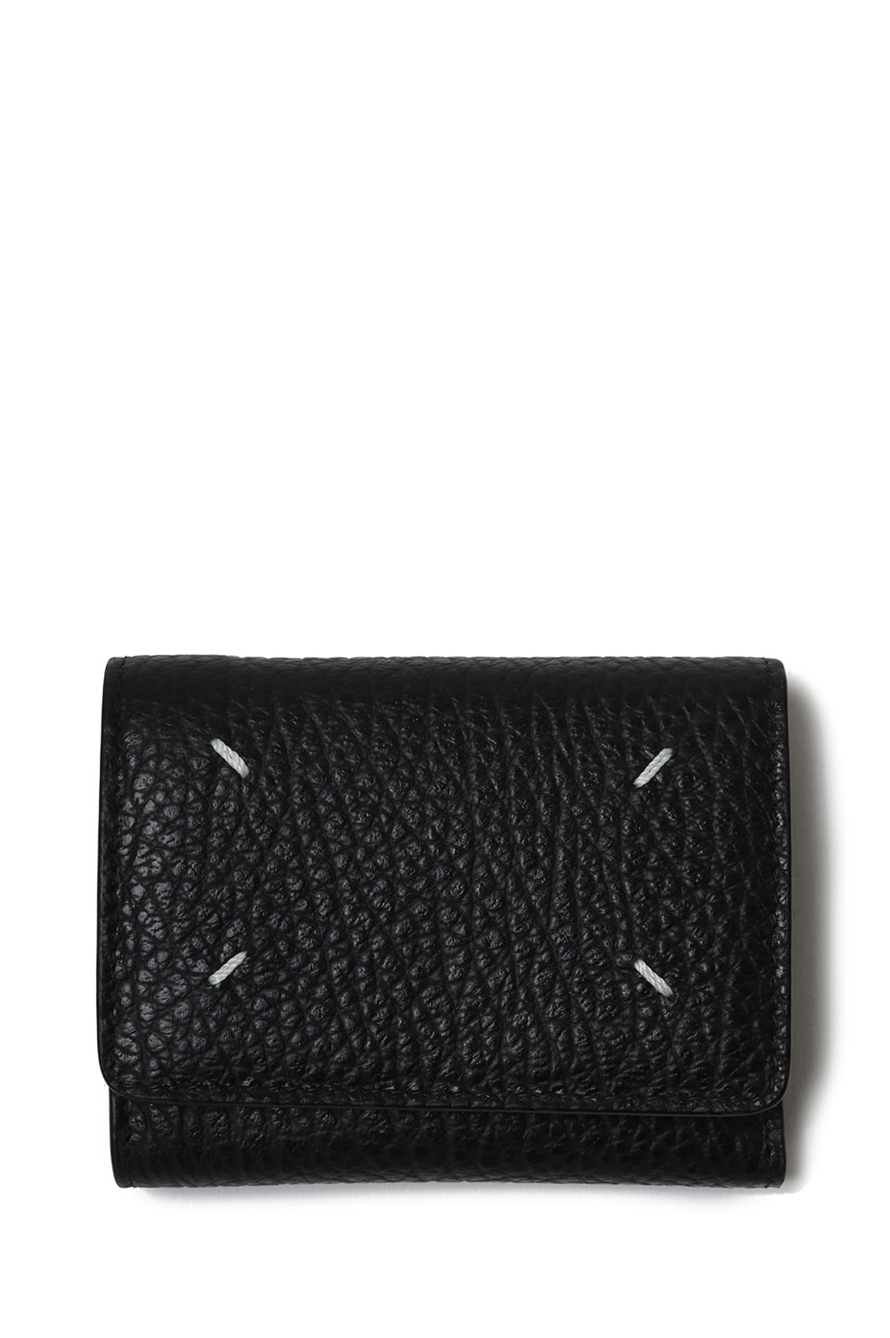 樂天商城 - Four stitches Tri Fold Wallet - T8013 Black (SA3UI0010-P4455) Maison Margiela(メゾンマルジェラ)