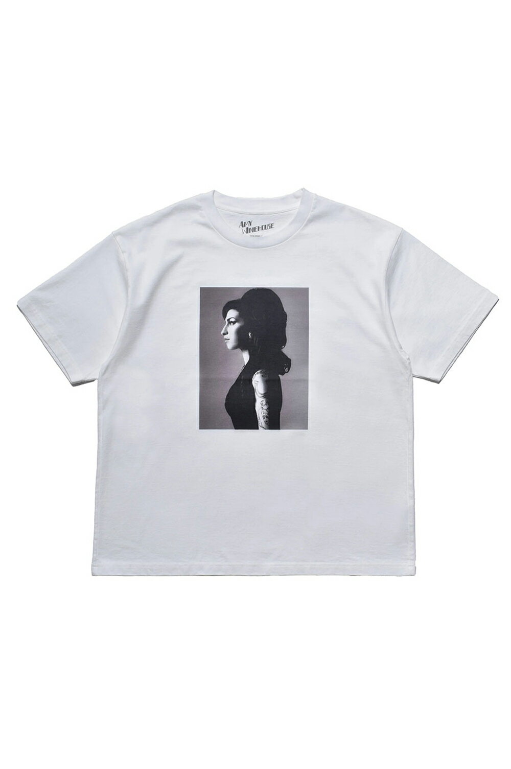 Rakuten - Amy Winehouse Profile Photo S/S Tee/White(MND-AMW001) Minedenim(マインデニム)