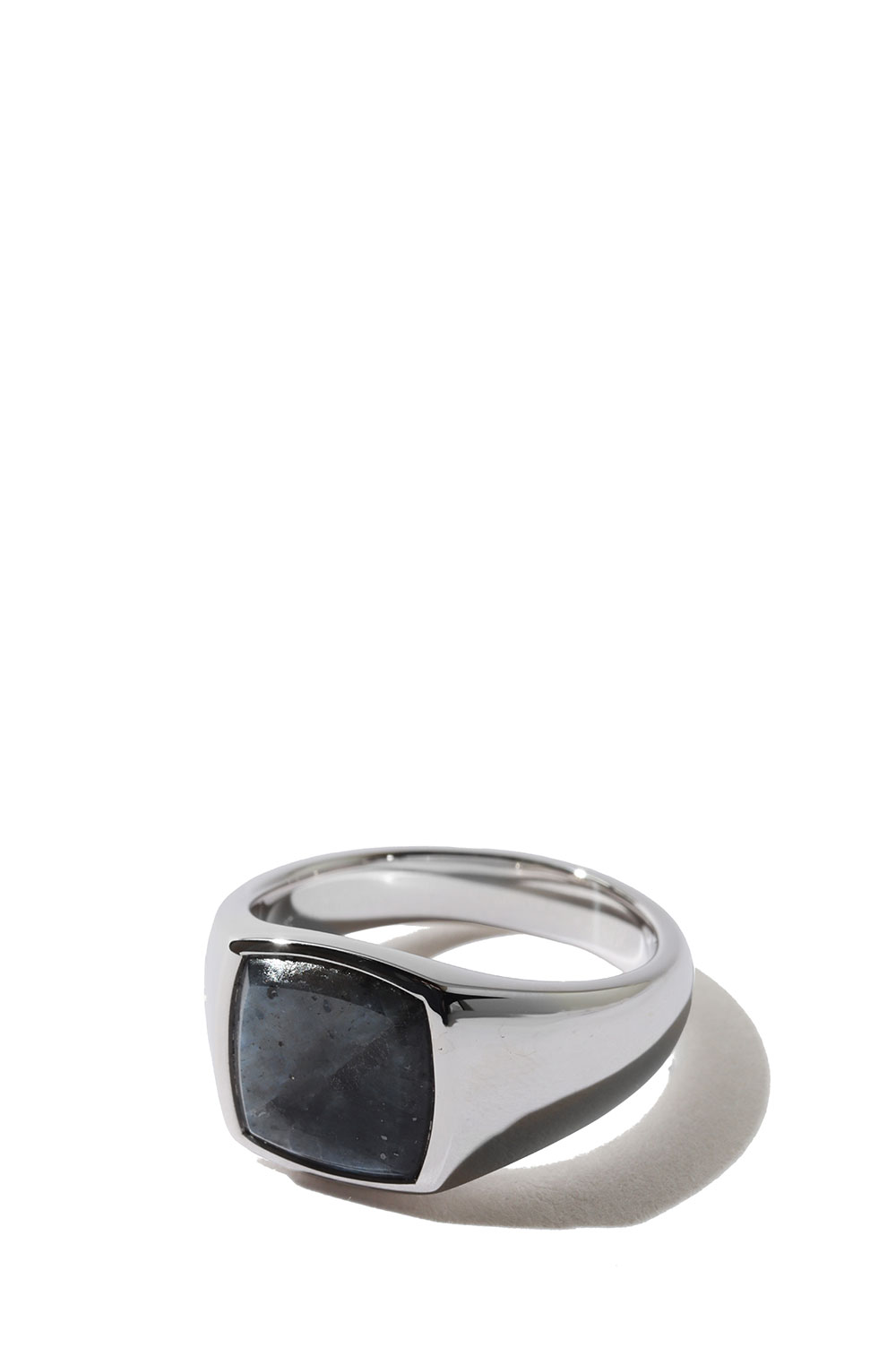 Kay Ring Larvikite - SILVER (101505) TOMWOOD(トムウッド)