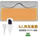 サイズ：40*76cm 温度：40/45/48/52/56/60℃ 定時：30/60/90/120分 消費電力：120W 電圧：5V 電源：AC100V 50/60Hz コード長：210cm &#127873;&#127873;&#127873;【クリスマスに最適プレゼント、足冷え症対策】シートタイプの足温器は、小型脚下電気カーペットのようなイメージです。電源を入れると約3〜5分程度で温かくなり、足元の冷えを解消します。部屋の暖房だけでは温まりにくい足や指先を、温風や足首ウォーマーを使って温めることで冷え防止可能で、足元がほかぼかになります。足元だけでなく、足先・脚・おしりもしっかり暖められます。冬場にはオフィスや書斎やコンクリート床での仕事・勉強時に大活躍します。 ?★?★【6段階温度調節、4段階タイマー機能搭載、経済的に】足温器は6段階温度調節と4段階タイマー機能が搭載します。30・60・90・120分切りタイマーと自動OFF機能付きなので消し忘れが心配な人にも時間を決めて使いたい人にも人気があります。日中使う人の場合もタイマー機能が付いていることで消し忘れによる電気代の無駄や加熱しすぎによる危険を防げます。何度でもお使え、お財布に優しいです。温度調整できるヒーター付きなので自分好みの暖かさに出来ます。 ?★【コンパクトサイズで持ち運び便利】「シートタイプ」は小さな電気カーペット 座布団のような形状で、足元だけを入れて温める足温気です。『ホットマット』は、約2cmと薄いから、床以外にも椅子やベッドに敷いても違和感なく使えます。40×76cmのイズで、足の大きい人でも足がすっぽりと収まるちょうどいい大きさです。デスクワークの人が足元に置いて使うのに人気があります。場合によってはおしりの下にひいたり背中に当てたりして使い分けも可能。 ?★【1台2役、ふわふわ柔らかい毛触り】薄いマット型の足温器はひざ掛けや温座布団としてマルチに使えるのが魅力です。表面はふかふかな素材でできているので、とても触り心地がいいです。抗菌性と防臭性があり、毛が落ちにくくて耐摩耗性に優れ、乾燥もしやすいです、しっかり保温してくれます。内部のカバーを取り外せ、手洗いまたは洗濯機で水洗 いでも可能です。 ?★【様々なシーンに大活躍だ】机やソファー下の足元に敷いたり、お部屋のちょっとしたスペースに敷いたりしてお使いいただけます。オフィスでも自宅でも手軽に使える。ソファーで長い時間テレビや本を見たり、部屋でデスクで前勉強したり、会社でデスクワークしたりして、家で床に電気カーペット 2 畳、電気カーペット 1畳したりして、足先からぬくぬくと体全体が温まります。大人、子供それとも老人でも楽しめます。寒い冬でも暖かく快適過ごせます。ご両親や恋人へプレゼントとしても最適です。 ※当店ではお客様都合による交換、返金は受け付けておりません。 ■お客様都合によるキャンセル（商品発送前） ご注文から30分以内は、理由の有無を問わず購入履歴からキャンセルすることが可能です。 なお、当店では、ご注文から30分以上過ぎた場合、お客様都合によるキャンセルは承っておりません。 あらかじめご了承ください。 ◇ 配送方法について ◇ ※ 発送後のキャンセル・送付先の変更はできません。 ※ 届かない場合や、転居による紛失に関しての補償は一切ありません。ご注文前に、送付先に誤りがないか、部屋番号抜け等がないかを必ずご確認ください。 ※ 長期不在・表札がない・表札や郵便受けに書かれたお名前がご注文者のお名前と異なる場合、お届けができず自動的に返送となる場合がございます。返送された場合、返送・再配達にかかる送料はお客様負担となります。ご了承ください。 ◇ 注意事項 ◇ ★ ご利用のモニターによって、実物と異なる色に表示される場合がございます。 ★ 製造時期によりデザインや仕様に若干の変更がある場合がございます。ご了承ください。 ※ 全商品、北海道・沖縄・離島は別途 送料が掛かります。 ※ ラッピング対応しておりませんので、ご了承ください。 ※ 商品取り扱いご注意 ※ 説明書は日本語化されていません。 ※本商品は新品未使用品ですが、輸入品のため、汚れや傷・ムラがある場合がございます。ご了承ください。