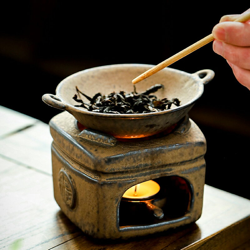 茶道用品 ティーストーブ キャンドル 温かいお茶 目覚めのお茶 加熱と保温 茶道 お茶の作り方 陶器