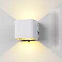 ウォールライト LED人感センサーライト 室内 ブラケットライト 北欧風 5W 3000K電球色 工事不要 コードレス Tpye-C充電 間接照明 省エネ おし...