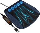 \期間限定★ポイント10倍/車用夏シート ??超通気 3段階風量調整 USBファン付き 運転席/助手席兼用 ?USB給電