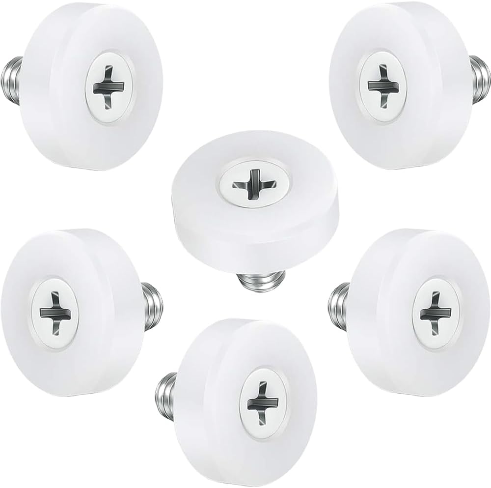 6個セット 引き出しローラー 交換部品用プーリー 引き出し 位置決めローラー 引き出し DIY 直径19mm (ネジ軸タイプ)