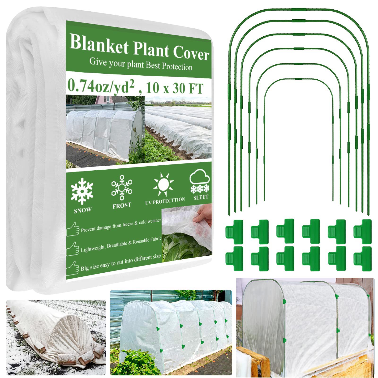 ＼在庫処分超特価品／園芸支柱セット パイプ支柱 リング U字型 温室成長トンネル植物 菜園アーチ支柱 パイプ支柱 温室 ビニール温室 温室 リング 支柱プランター 庭用温室トンネル 野菜 植物 作物 温室フープ 断熱 凍結防止 植栽トンネル 家庭菜園 園芸 農業用品