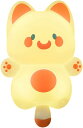 \期間限定★ポイント10倍/ベッドサイドランプ 猫ちゃん シリコン素材 タッチ式 多色変換 タイマー機能 USB充電 可愛い 間接照明 子供部屋 常夜灯 枕元 ...