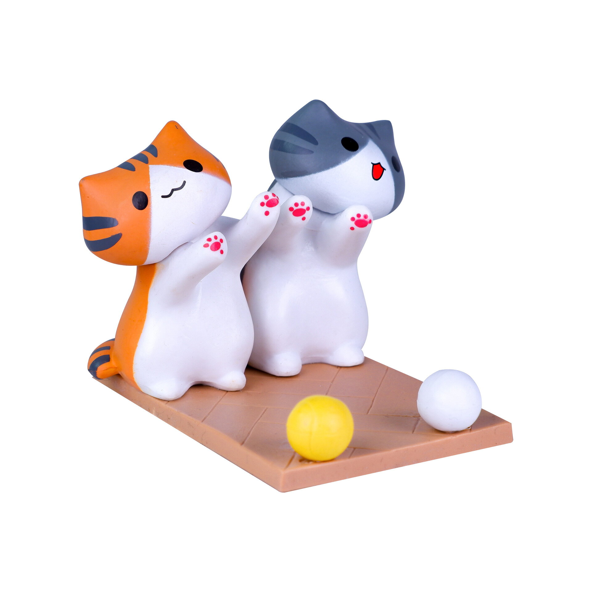 乐天商城 - スマホスタンド かわいい 猫 卓上 ホルダー 携帯電話用ドック スタンド ネコ 置物 滑り止め 縦置き 横置き 猫グッズ 雑貨 可愛い ケータイ タブレット 置台 飾り物 使用便利 インテリア おしゃれ 人気 誕生日 母の日 プレゼント