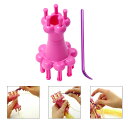 編み機 DIY織り機 針編機 丸編み機セット 女性用 毛糸編み機 回転 プレゼント 手作り 操作簡単 帽子 スカーフ