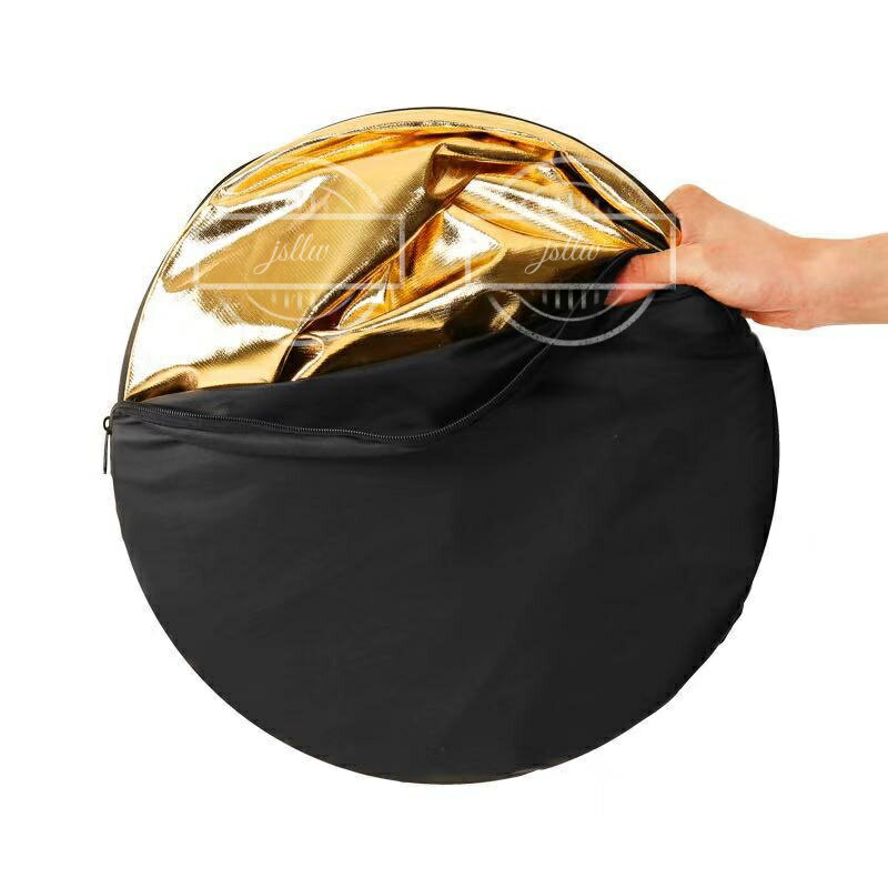 レフ板 撮影用 自撮りツール 丸レフ板 直径30cm 60cm 80cm 110cm 2in1 5in1 2色 5...