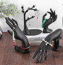 \期間限定★ポイント10倍/アクセサリースタンド 樹脂モデル アクセサリー展示 イヤリング ネックレス棚 指輪 ブレスレット 陳列 ジュエリー展示道具