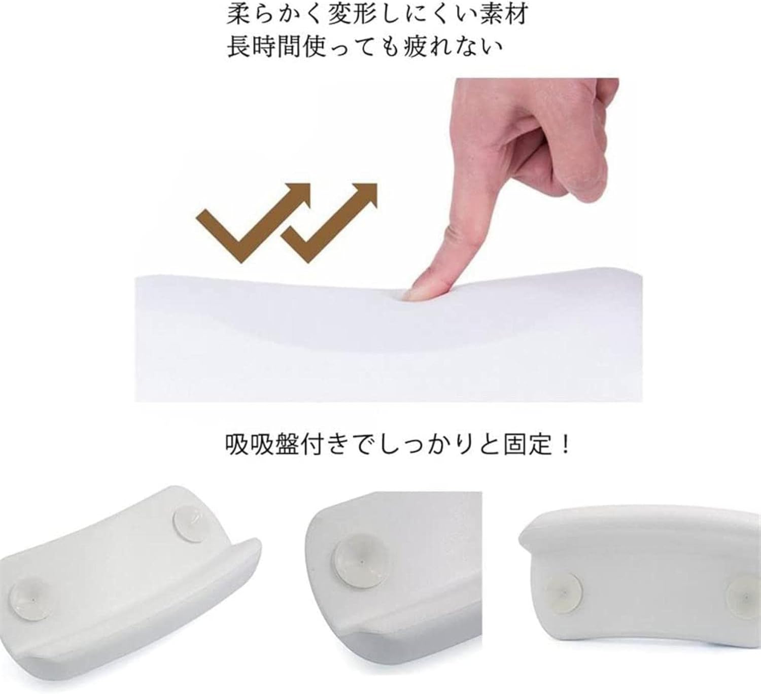 お風呂 まくら バスピロー お風呂枕 おしゃれ 防水お風呂グッズ リラックス 吸盤 ...