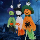 Rakuten - ハロウィン 飾り 吊り下げ ガーランド てるてる坊主 オーナメント 飾り付け Halloween 装飾 かぼちゃ お化け ハロウィングッズ