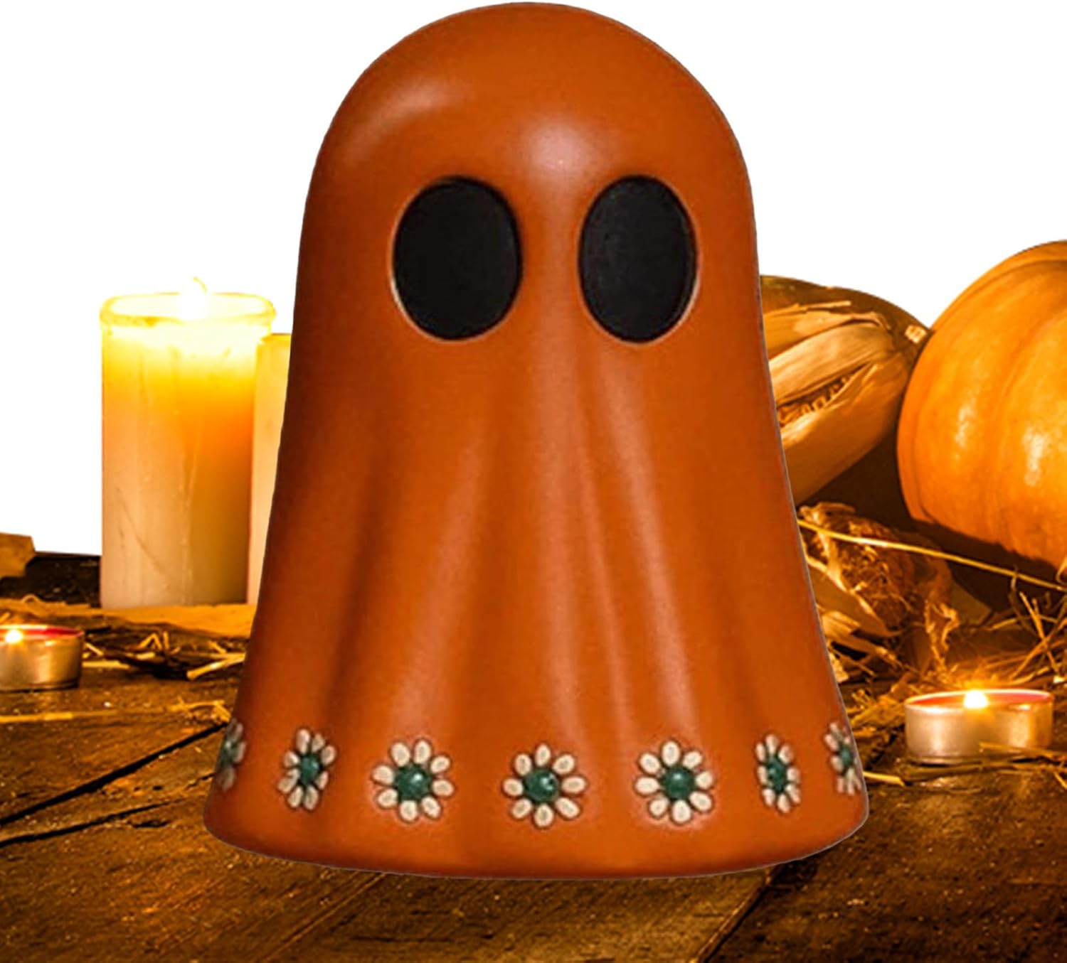 Rakuten - ハロウィン ゴースト デコレーション, メキシカン ゴースト 卓上装飾 かわいいフィギュリン, ハロウィン装飾 ステータス シェルフ テーブル アパート リビングルーム 農家 ドミトリー キッチン 休日 オフィス パーティー 秋