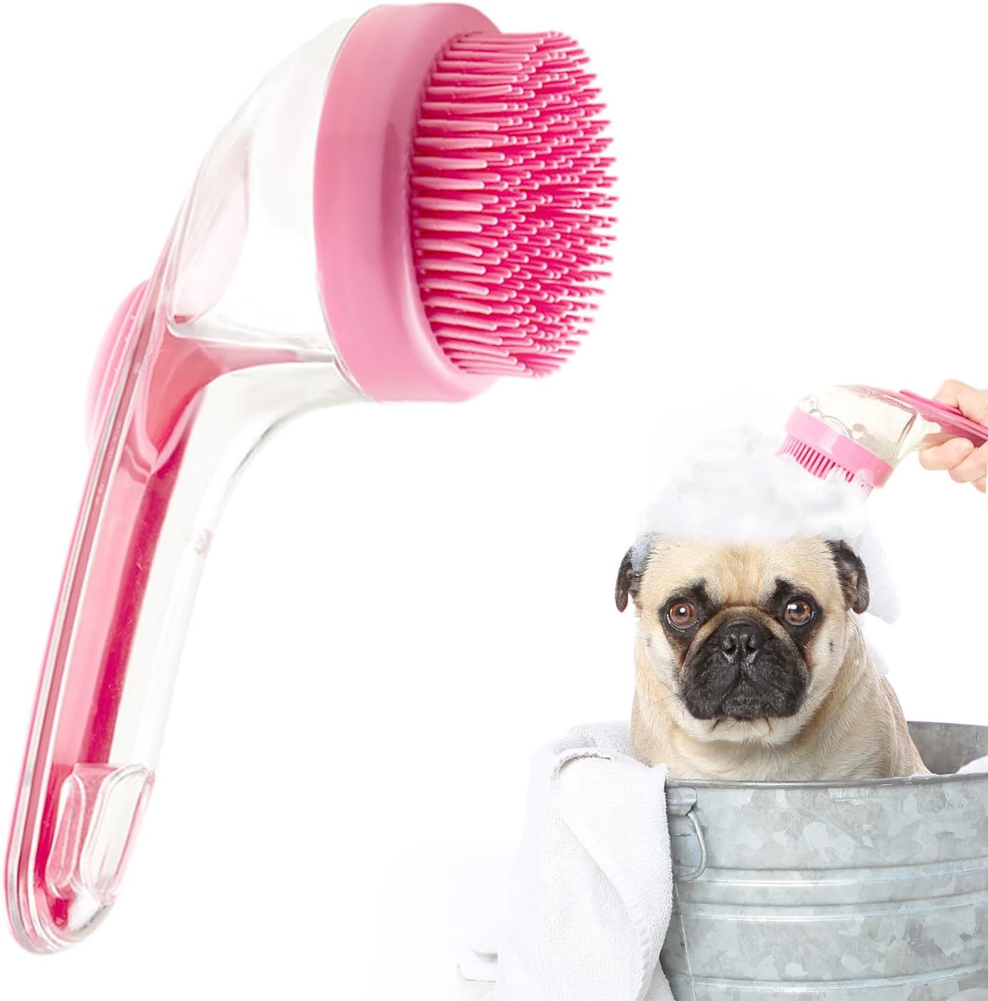 この商品について 【お手入れ簡単】グルーミング後、ブラシのお手入れは簡単です。 上部のキャップを開けてすすぎ、次回の洗濯に備えておくだけで、ペットのケアがより簡単で効率的になります。 【多機能ペットブラシ】ペットバスブラシは、ペットをマッサージしながら素早く徹底的に洗うことができます。 【プレミアム耐久性】プレミアムで柔らかいシリコンで作られたこのブラシは、ペットに優しいだけでなく、長持ちするように作られています。 安全で頑丈で、快適さを損なうことなく通常の使用に最適です。 【人間工学に基づいた便利なデザイン】ユニークな滑り止めハンドルが特徴のこの犬用バスブラシは、入浴中に快適なグリップを提供します。 ハンドルを握るだけでシャンプーを簡単に分配でき、シャンプーの使用量を節約しながらペットを清潔に保ちます。 【短髪のペットに最適】犬、猫、子犬、子猫、その他の毛皮が短~中程度の小動物に最適です。 脱毛用でも優しいお風呂でも、様々なペットのグルーミングニーズに合わせて設計されたペット用バスブラシです。 ご注文から30分以内は、理由の有無を問わず購入履歴からキャンセルすることが可能です。 なお、当店では、ご注文から30分以上過ぎた場合、お客様都合によるキャンセルは承っておりません。 あらかじめご了承ください。 ◇ 配送方法について ◇ ※ 発送後のキャンセル・送付先の変更はできません。 ※ 届かない場合や、転居による紛失に関しての補償は一切ありません。 ご注文前に、送付先に誤りがないか、部屋番号抜け等がないかを必ずご確認ください。 ※ 長期不在・表札がない・表札や郵便受けに書かれたお名前がご注文者のお名前と異なる場合、 お届けができず自動的に返送となる場合がございます。 返送された場合、返送・再配達にかかる送料はお客様負担となります。ご了承ください。 ◇ 注意事項 ◇ ※ ご利用のモニターによって、実物とすこし異なる色に表示される場合がございます。 ※ 全商品、北海道・沖縄・離島は別途 送料が掛かります。 ※ ラッピング対応しておりませんので、ご了承ください。 ※輸入品の為予告なくパッケージや仕様が多少変更される場合があります。 ご了承ください。