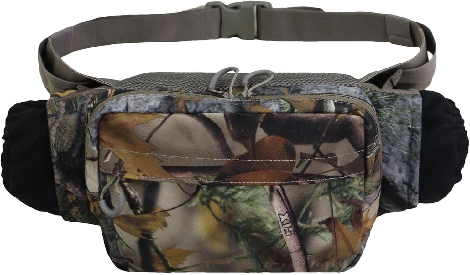 ハンドウォーマーポーチ ハンティング用フリース暖かい冬のハンドマフ アウトドアアクティビティウエストポーチ屋外組織ハンドウォーマー釣り キャンプ用(4.0)