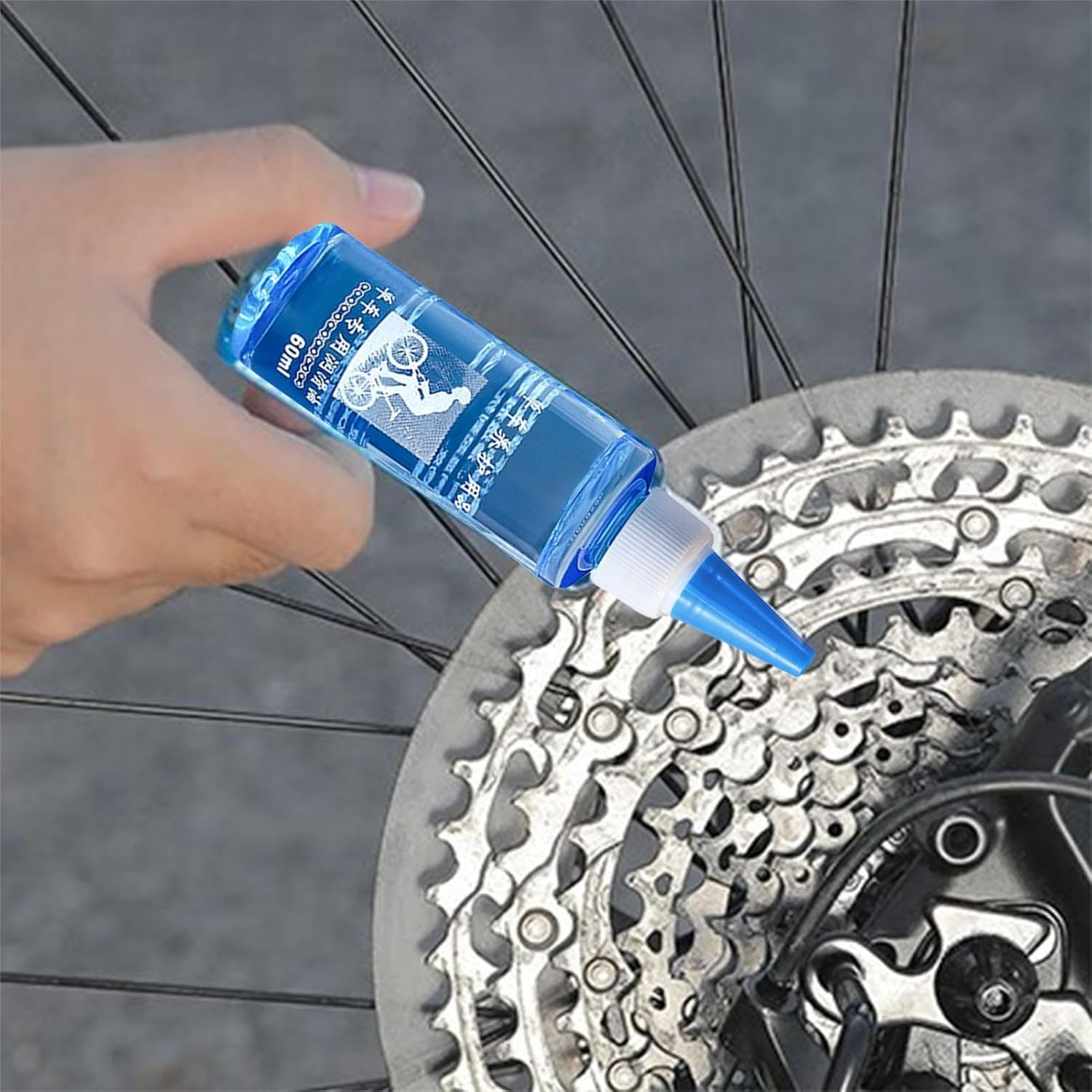メンテナンスオイルサイクル サイクル用チェーン潤滑剤 チェーン潤滑油60ml チェー...
