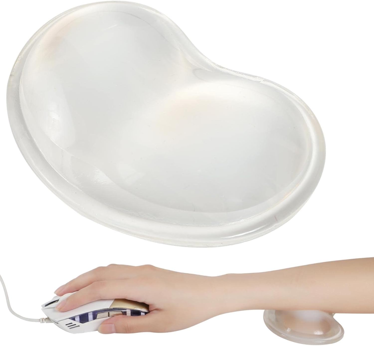 マウスパッド 腱鞘炎対策 リストレスト 手首 ジェルクッション サポート 疲労軽減