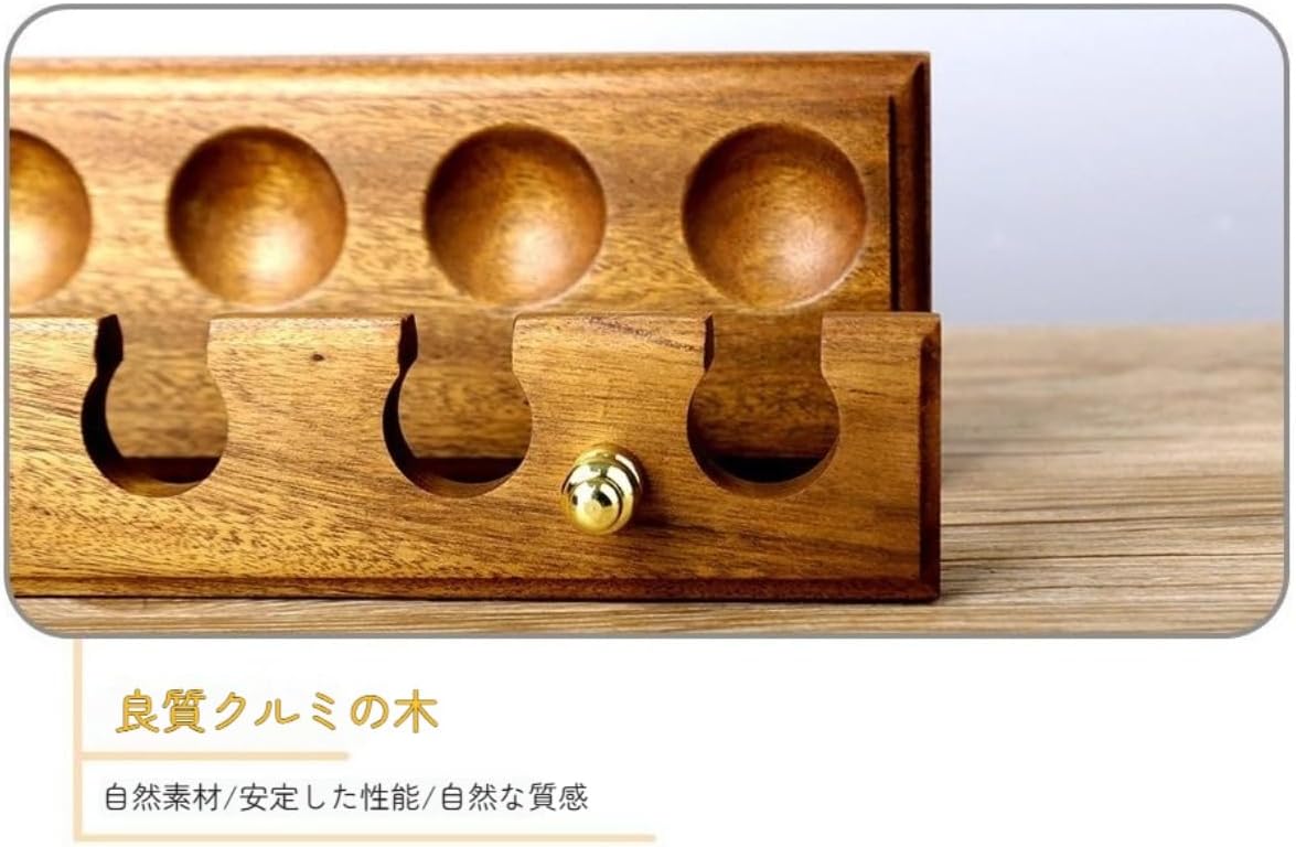 FINTRUEの【楽天スーパーSALE10OFF】木製 タバコパイプスタンド 7本収納 ユニバーサルデザイン 手作り 喫煙パイプ用 デスクトップ装飾 コレクター向け 取り付け簡単 おしゃれ ナチュラル ダークブラウン 喫煙具 インテリア小物｜アングル2