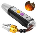 ジュエリー懐中電灯 宝石用 LED ライト 宝石鑑定用 翡翠専用 プロフェッショナルライト USB充電 白 黄 紫 アルミニウム合金 耐久性