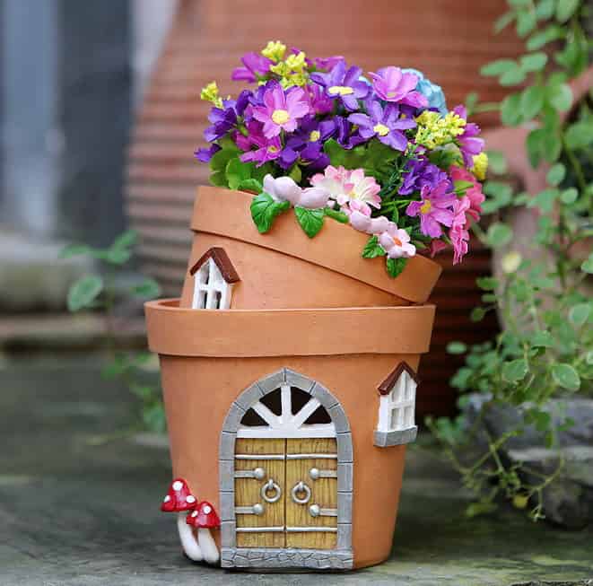 ソーラーライト LED 植木鉢 屋外ガーデン デコレーションライト イルミネーション...