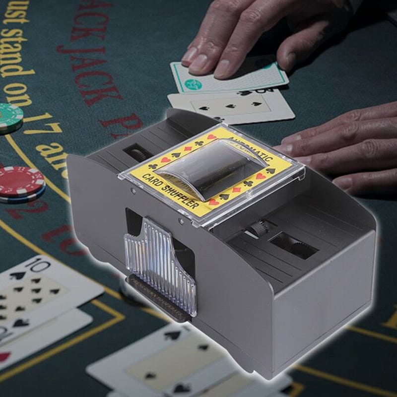 自動シャッフル ポーカー カジノ 6デッキ同時対応 テーブルカードゲーム