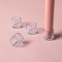 \期間限定★ポイント10倍/8個セット 椅子脚カバー 椅子あしキャップ シリコン 丸脚 チェアキャップ オーディオファン 椅子脚カバー チェアーソックス 直径1...