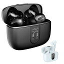 2024 業界超軽量設計 無線 イヤホン Bluetooth イヤホン ワイヤレスイヤホン 人気 Hi-Fi音質 ブルートゥースイヤホン 数字LEDディスプレイ...