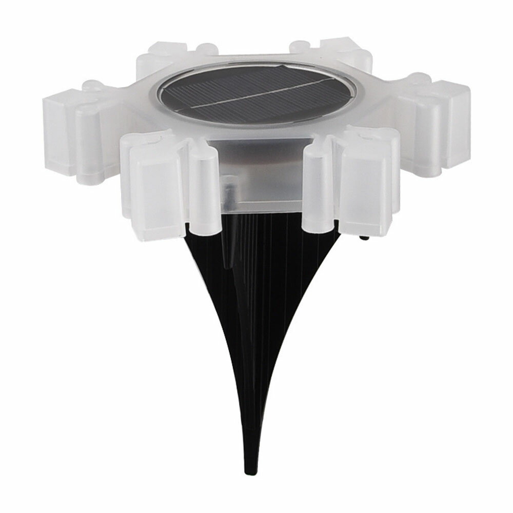 【ポイント10倍！】埋め込み式 ライト led クリスマス 飾り イルミネーションライト ソーラーライト 電飾 カーテンライト 雪の結晶 雪花 ガーデンライト クリスマス オーナメント デコレーション 飾り付け 装飾 LEDストリングライト 電球色 クリスマスライト 埋め込み