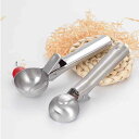 2個セット アイスクリームスクープ アイスクリームスプーン アイスクリームディッシャー 耐久ステンレス鋼製 キッチン用品 食器 調理器具 調理 製菓道具 製菓 ...