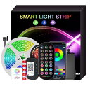 LEDテープライト 20M RGB SMD5050テープ電球色 DIY 両面ledテープライト 360LEDs 間接照明 超高輝度 切断可能 ネオンライト看板 ...