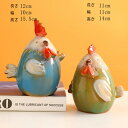 \月末限定★ポイント10倍/かわいい鶏型貯箱 子供向け 装飾的なマネーポット お 手工芸品 ?かわいい セラミック 雑貨 インテリア 置物 室内 デスク 卓上 ...