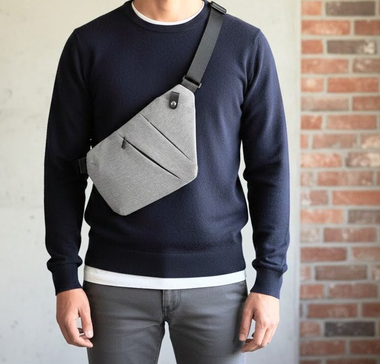 ペタンコbag ボディバッグ メンズ 斜め掛けバッグ 布　厚さ薄め　人気バッグ ギフト 誕生日プレゼント 極薄バッグ　入学祝い 就職祝い 卒業祝い 退職祝い　ホワイトデー ギフトに　男性へのプレゼント 父の日