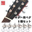 【ESP Parts】SG360-07-R CR6 in Line シャーラータイプ R SET Chrome［パーツ/ペグ/SCHALLER TYPE/片連用/R側/クローム]