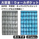 ウォール ポケット カレンダーポケット クリア 透明ポケットカレンダー 壁掛け 収納袋 収納 ポケット 吊り下げ ポケット 小物 収納 ポケット フック付き 送料無料