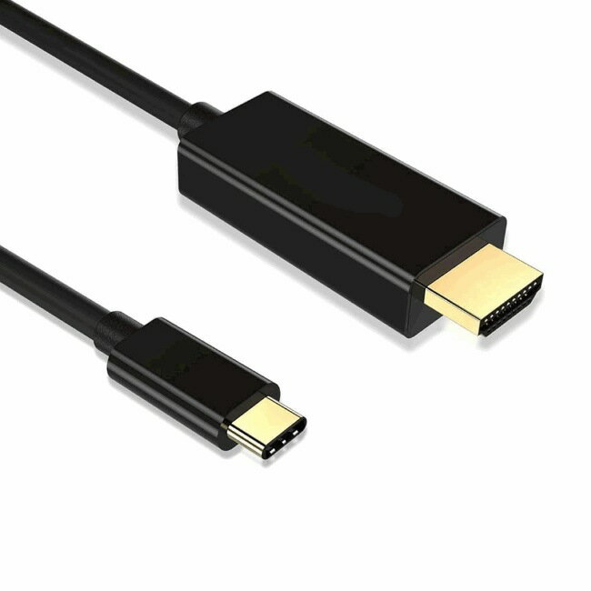 USB-C to HDMI Ѵ֥ USB 3.1 Type C to HDMI Ѵ ֥ 4K 30Hz 1080P  ǡݡ 1.8m ץ HDTV ˥